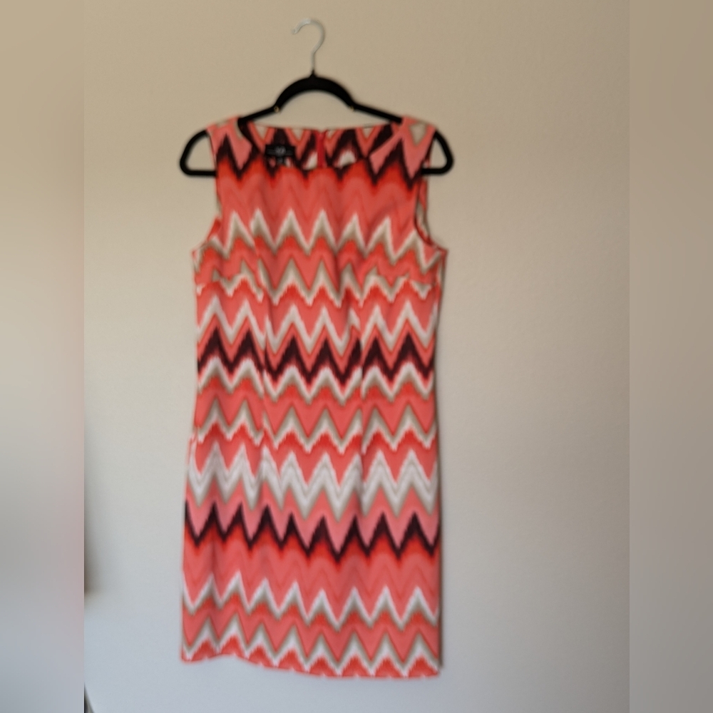 AGB Multicolor Sheath Dress Size 12